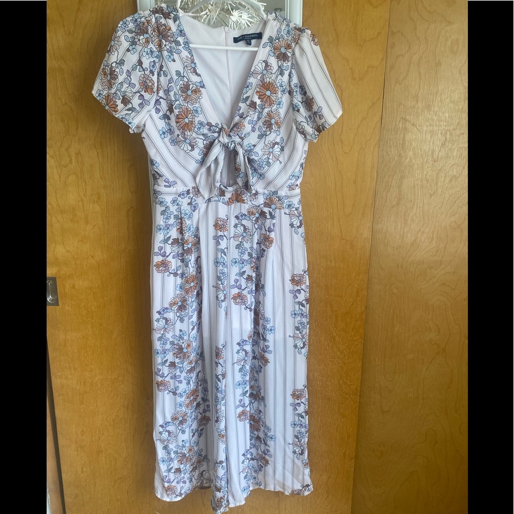 Floral jumpsuit